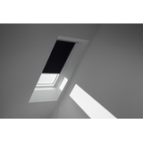 VELUX Verdunkelungsrollo schwarz/aluminiumfarben, Polyester