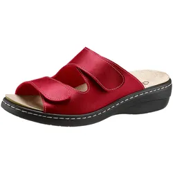 Pantolette CLASSIC, Damen, Gr. 42, rot, Lederimitat, klassisch, Schuhe