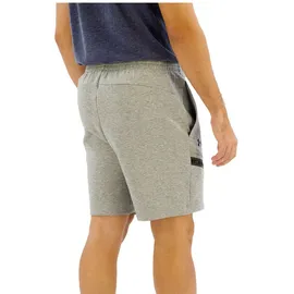 Under Armour Shorts mit Reißverschlusstasche, Hellgrau, L