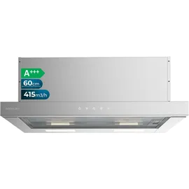 Cecotec Bolero Flux TLT 604000 Teleskopische Dunstabzugshaube 60 cm Silber