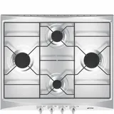 Smeg S264X2 Kochfeld Edelstahl Integriert Gaskochfeld 4 Zone(n) - Silber