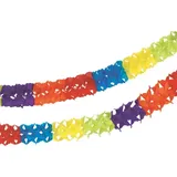 Papstar Girlande Papier, bunt