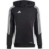 Adidas Kinder Kapuzenpullover Tiro 24 Training Kids, black/white 116