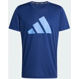 adidas Run It T-Shirt - Dark Blue / Blue Fusion - 2XL