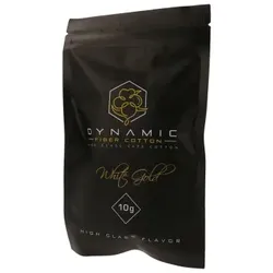 Dynamic Fiber Cotton White Gold Watte für Selbstwickler
