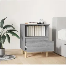 vidaXL Nachtschrank Grau Sonoma 40 x 35 x 50 cm Grau