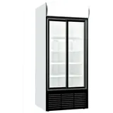 GROJU Flaschenkühlschrank mit Glastür Getränkekühlschrank Kühlschrank Gastro 852 L