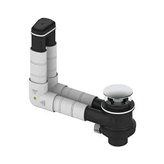 Keuco Ab-und Überlaufgarnitur 59913010000 verchromt, Push-Open 1 1/4"