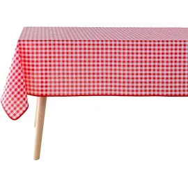 Douceur d'intérieur Quadratische Tischdecke, Rot, 150 x 150 cm