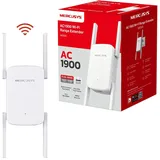Mercusys TP-Link Dual-Band WLAN-Repeater AC1900Mbps, Gigabit-Port, WiFi Extender und Access Point, WLAN-Signalverstärker, kompatibel mit Modem-Router, Mercusys ME50G