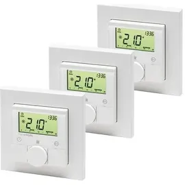 Homematic IP Homematic Funk-Wandthermostat,3er-Set, Thermostat, Weiss