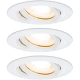 Paulmann LED Nova Plus 3er Set weiß matt,