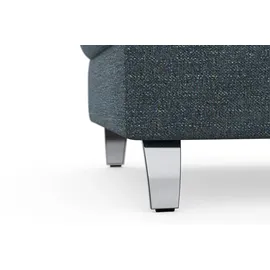 sit&more Stauraumhocker Grenoble 66 x 48 x 76 cm Blau/Grau