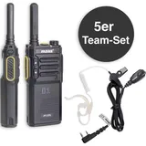 Maas Elektronik Team-Set PT-375 KEP-24-VK 150111 PMR-Handfunkgerät 5er Set