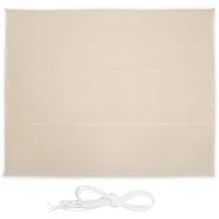 Relaxdays Sonnensegel rechteckig, BxT: 5 x 6 m, wasserabweisend,