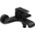 Ravak Flat Badewannenarmatur Schwarz Matt