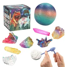 DEPESCHE Dino World Galaxy Ausgrabungsset Bunte Kugel