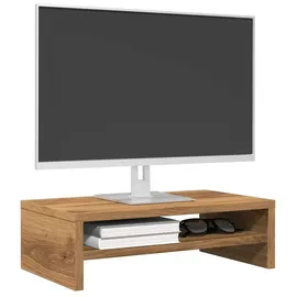 vidaXL Monitorständer Artisan-Eiche 42x24x13 cm