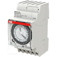 ABB AD1CO-15M - Analoge Zeitschaltuhr Tagesprogramm 15-min-Takt, 1 Wechsler