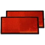 HP Autozubehör HP-Autozubehör 10214 Reflektor Orange eckig Set 2 Stück