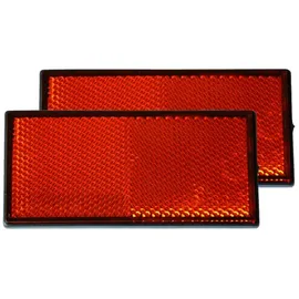 HP Autozubehör HP-Autozubehör 10214 Reflektor Orange eckig Set 2 Stück