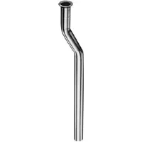 Schell Spülrohr 18x293mm, gekr., Abstand 25mm, verchromt