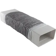 IKM Flachkanal Adapter flexibel Kunststoff, System 125