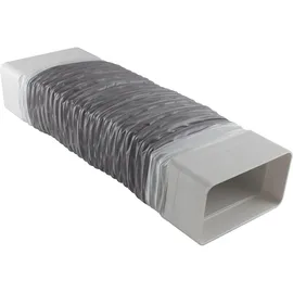 IKM Flachkanal Adapter flexibel Kunststoff, System 125