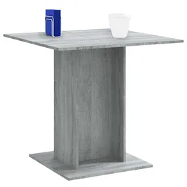 vidaXL Esstisch 80 x 75 x 80 cm grau