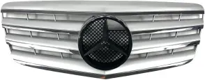 Grill für Mercedes W211 E‐Klasse (2006-2009) - CL LOOK Chrom