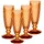 Villeroy & Boch Boston Coloured Sektgläser 4er Set Apricot