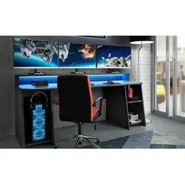 Forte Tezaur 5B Gaming Desk mit RGB-Beleuchtung