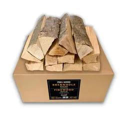 PINI Brennholz ofenfertig Buche 20 Kg ca. 30-33 cm für Kamin Grill Feuerschale Pizzaofen Smoker