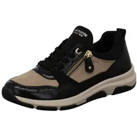 remonte Sneaker Damen Schwarz/Beige 41
