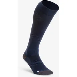 Socken Feldhockey FH900 hohe Spielintensität Erwachsene marineblau, blau, 35/38