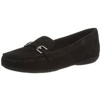 GEOX Damen D Annytah Moc A Mokassins, Schwarz, 37 EU - 37 EU