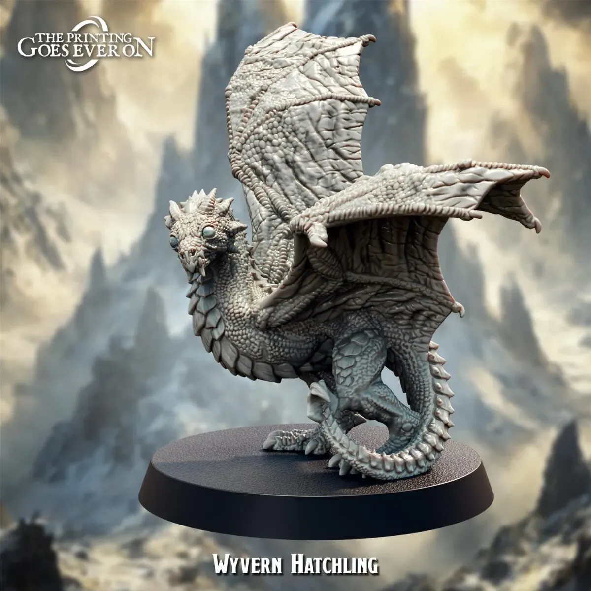 Wyvern Hatchling aus Lashes of Dominion von The Printing Goes Ever On
