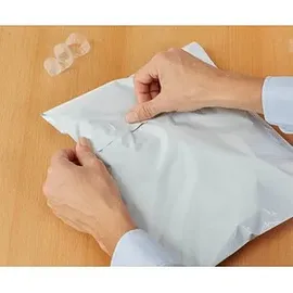 docuCARE® Folienversandtaschen classic light DIN C2 ohne Fenster weiß 100 St.