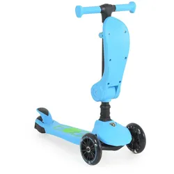 Moni Kinderroller 2 in 1 Lamborghini Laufrad, Lenkerhöhe verstellbar, klappbar blau