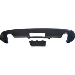 Spoiler Endrohr li. +re., satinschwarz VW Passat Kombi 4motion, Baujahr 08/05 -11.10