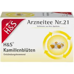 H&S Kamillentee Filterbeutel 20X1.5 g