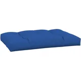 vidaXL Palettenkissen 120 x 80 x 12 cm blau 1 St.