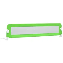vidaXL Kleinkind-Bettschutzgitter Grün 180x42 cm Polyester