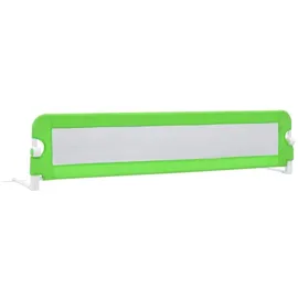 vidaXL Kleinkind-Bettschutzgitter Grün 180x42 cm Polyester