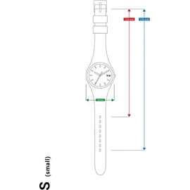 ICE-Watch Ice Glitter Silikon 34 mm 021224