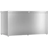 Guardi Garten-Aufbewahrungsbox Allroundbox S (L x B x H: 129 x 56,5 x 68,2 cm, Silber, Stahl)