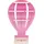 BOARTI Wandregal Heißluftballon rosa
