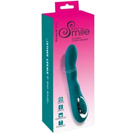 Sweet Smile „Rotating G-Spot Vibrator“ mit rotierender Spitze, grün