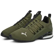Puma Axelion Refresh Laufschuhe Herren Herren, Gr. 39, Green moss Black feather gray), - 39 EU