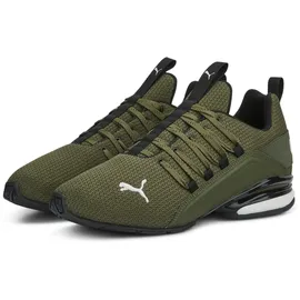 Puma Axelion Refresh Laufschuhe Herren Herren, Gr. 39, Green moss Black feather gray), - 39 EU